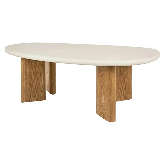 Sofabord <strong>Avarena</strong>  Ecru, Eg 130x80 cm