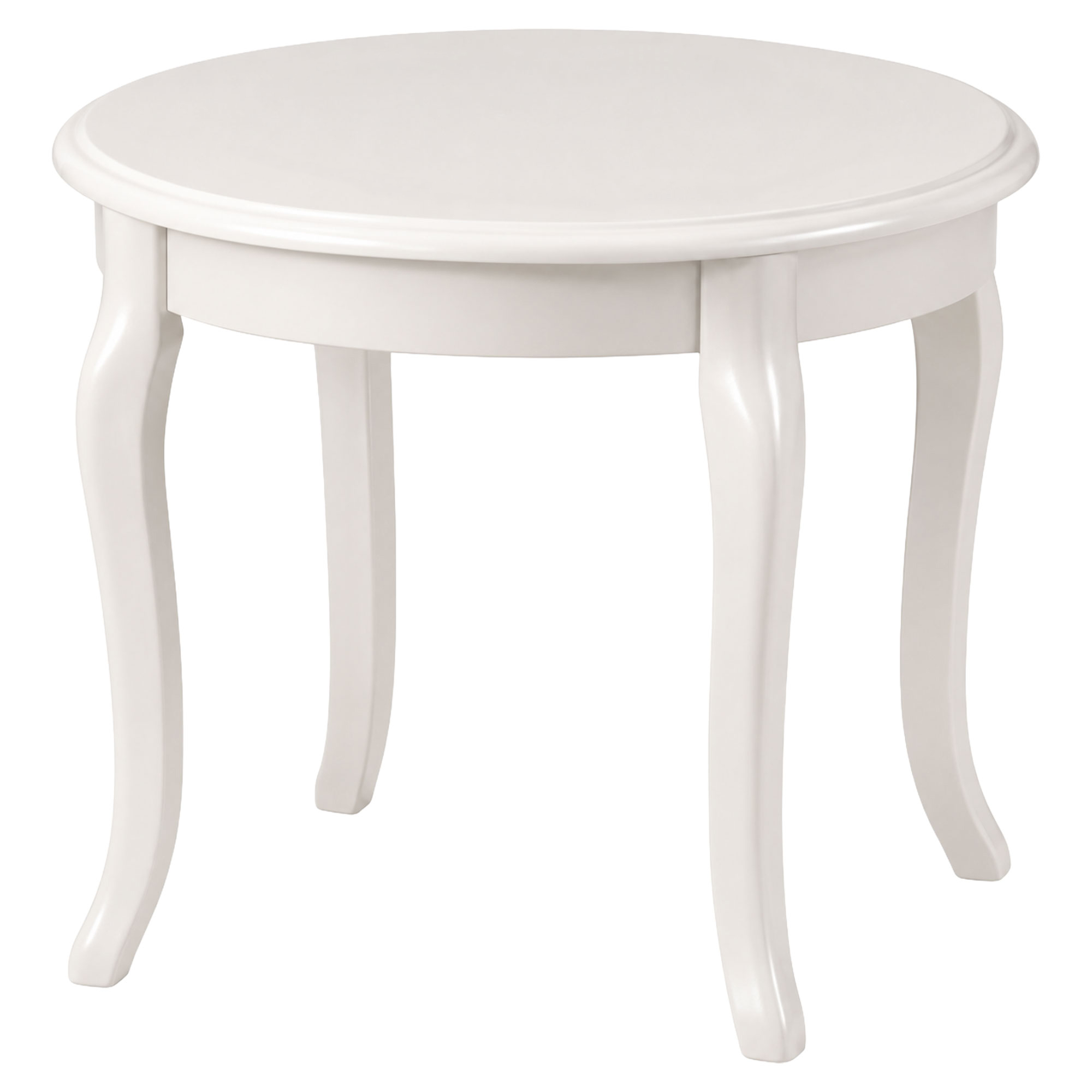 Sofabord Fjell Hvid Ø60 cm