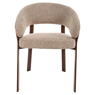 Stol <strong>Kaja</strong>  Beige, Valnød