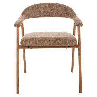 Stol med Armlæn <strong>Särvi</strong>  Latte, Eg