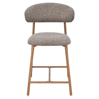 Barstol <strong>Lerv</strong>  Cappuccino, Eg 80 cm