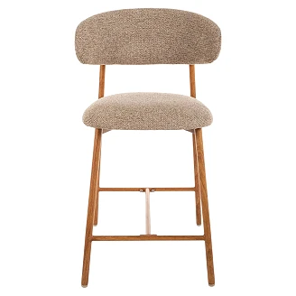 Barstol <strong>Lerv</strong>  Beige, Eg 80 cm