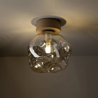Loftlampe <strong>Ardea</strong>  Uno Beige Blank Ø 15 cm