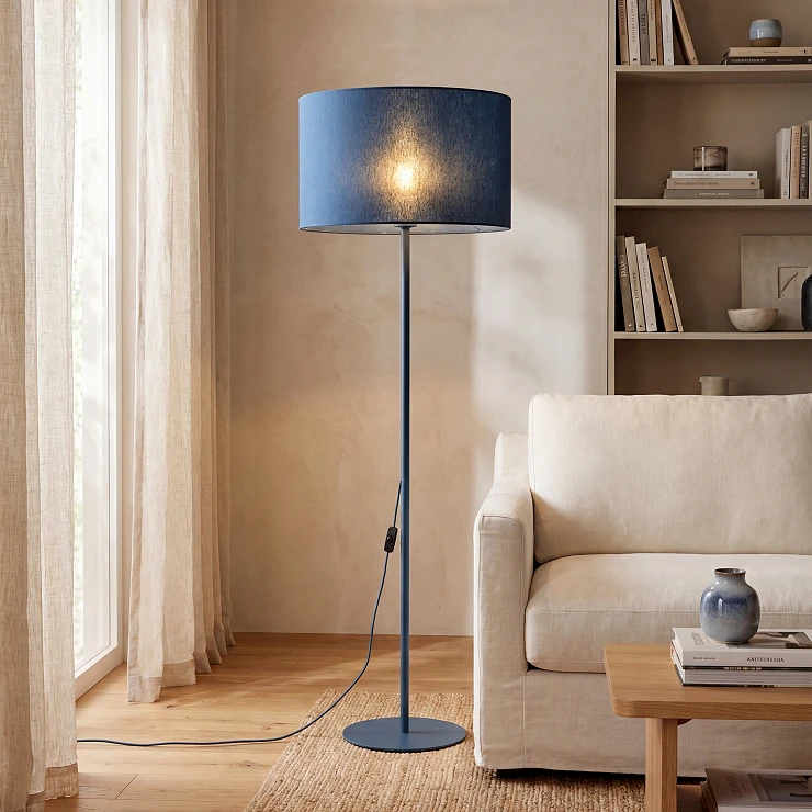 Gulvlampe Sivane Blå