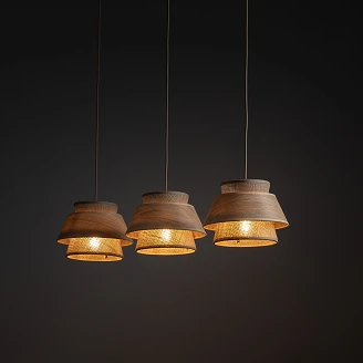 Pendellampe Trio Velmira Beige, Sabia