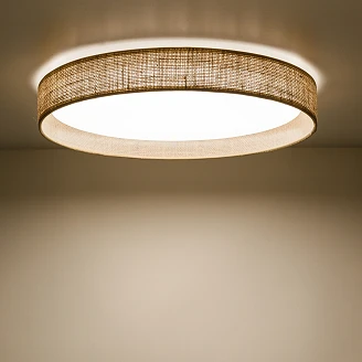 Loftlampe Sävri Beige, Hvid Ø42.5 cm