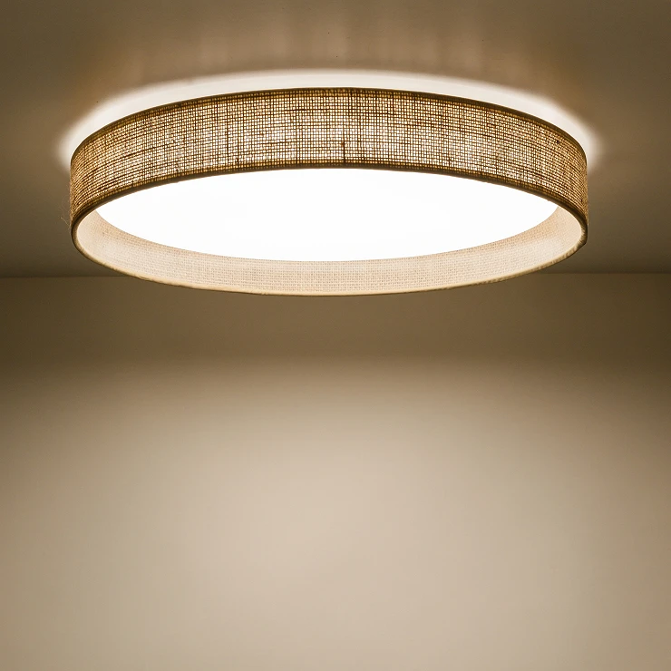 Loftlampe Sävri Beige, Hvid Ø42.5 cm