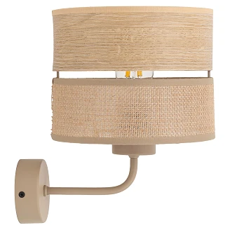 Væglampe Lunera Beige, Sabia