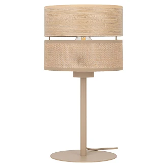 Bordlampe Lunera Beige, Sabia