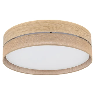 Loftlampe Lunera Beige, Hvid Ø60 cm
