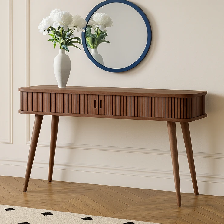 Zuiver Skrivebord Barbier Valnød 120x35 cm