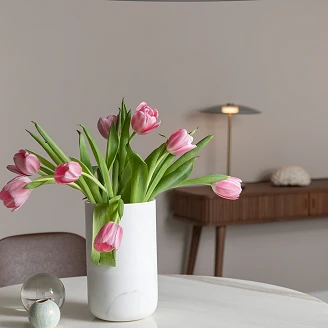 Zuiver Vase Mormor Fajen Hvid