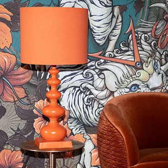 Bold Monkey Bordlampe When Orange is King Orange