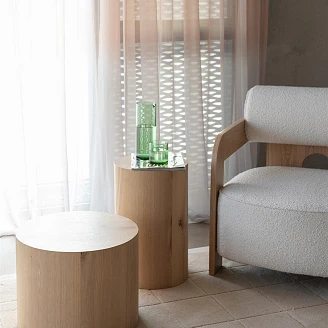 Zuiver Sidebord M Silo Natur Eg