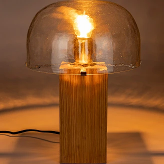 Dutchbone Bordlampe Mavery Natur Eg