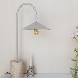 Bordlampe Varell Hvid