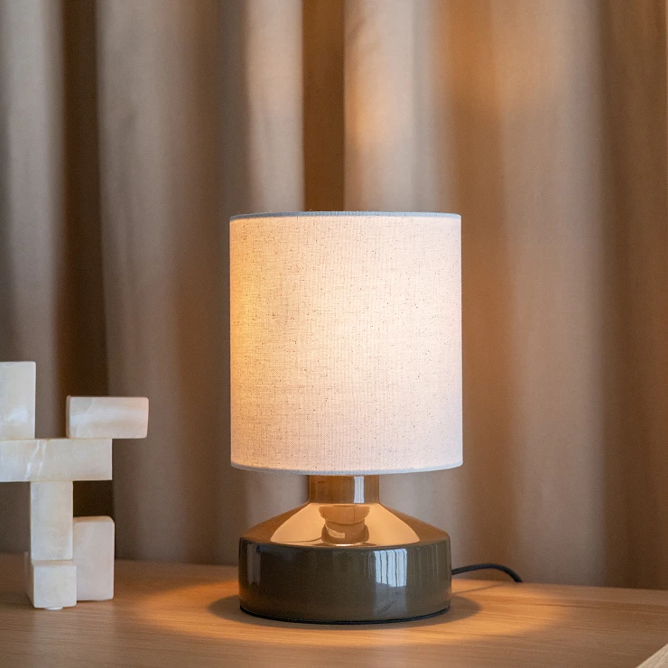 Zuiver Bordlampe Nook Beta Taupe