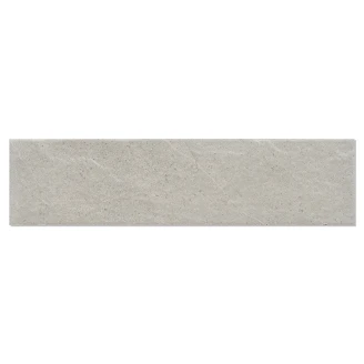 Klinker <strong>Cinder</strong>  Lysegrå Mat-Relief 7.5x30 cm