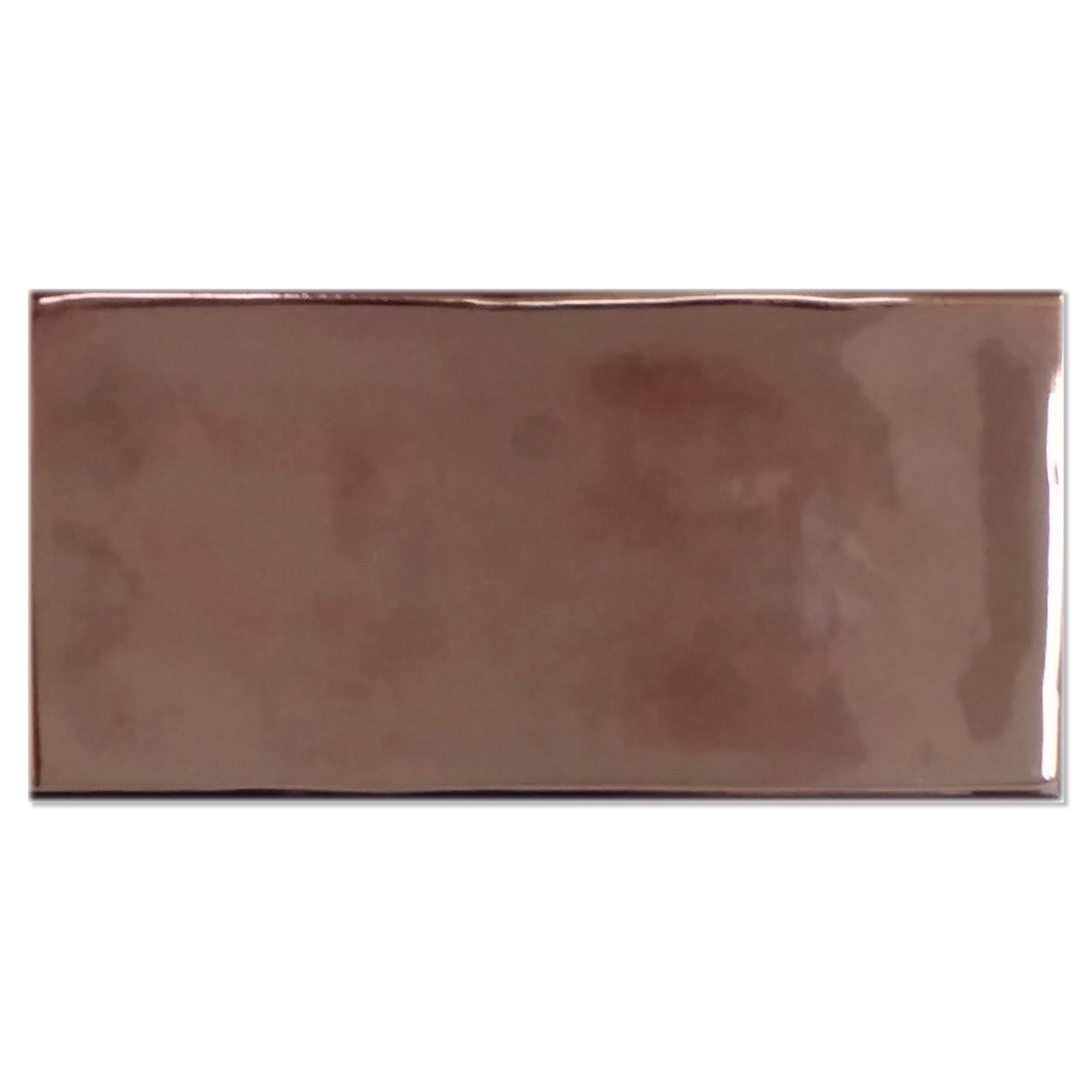 Vægflise Handform Kobber Blank-Relief 7.5x15 cm