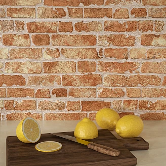 Klinker <strong>Manhattan</strong>  Brun Mat-Relief 31x56 cm