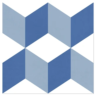 Klinker <strong>Lacour</strong>  Azure Mat 20x20 cm
