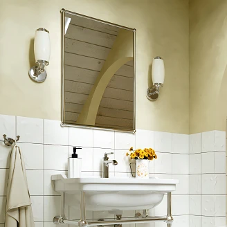 <strong>Burlington</strong>  Rektangulært Spejl 50x70 cm Krom