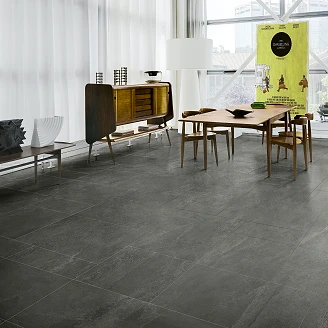 Unicomstarker Klinker Board Graphite Mat 60x60 cm
