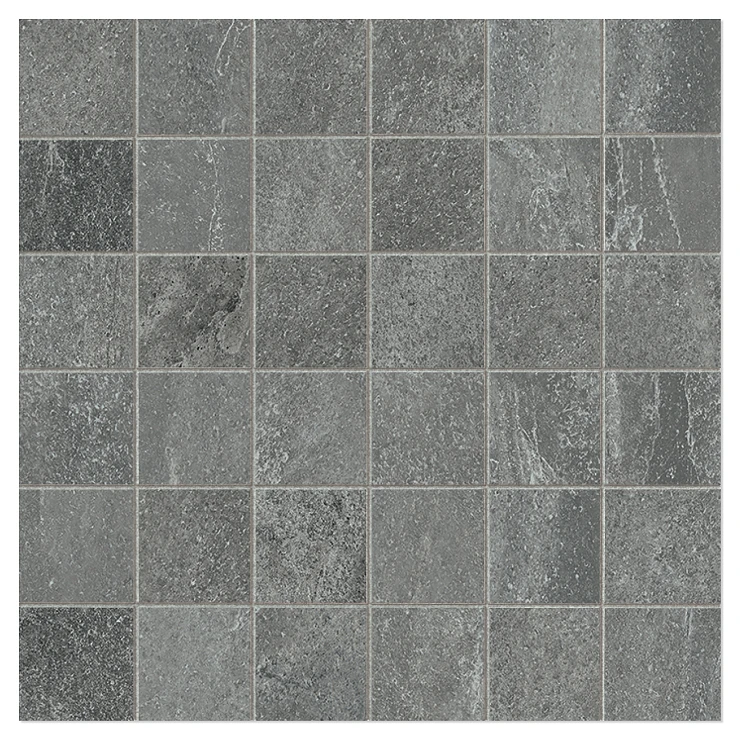 Unicomstarker Mosaik Klinker Board Graphite Mat 30x30 (5x5) cm