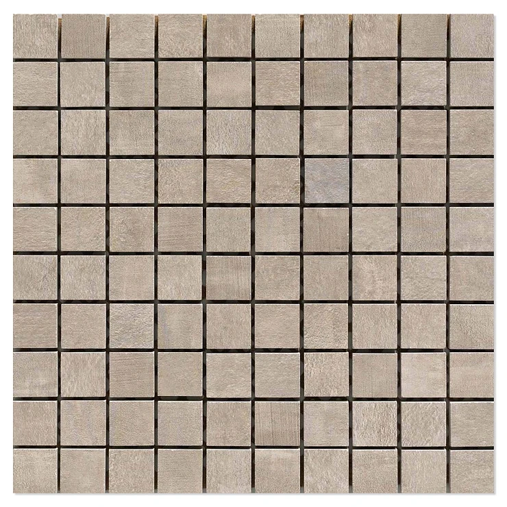 Unicomstarker Mosaik Klinker Icon Taupe Back Mat 30x30 (3x3) cm