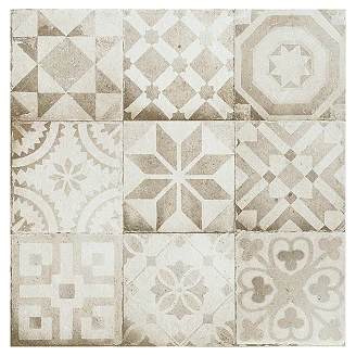Unicomstarker Dekor Klinker <strong>Icon</strong>  Variation One Mat 60x60 cm