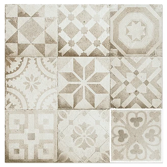 Unicomstarker Dekor Klinker Icon Variation One Mat 20x20 cm