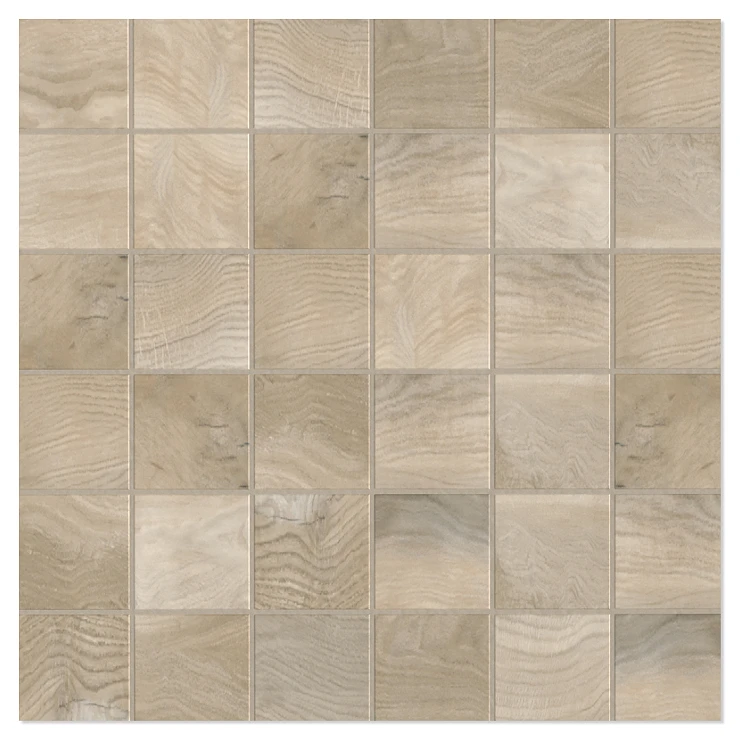 Unicomstarker Træklinker Wooden Birch Mat 30x30 (5x5) cm