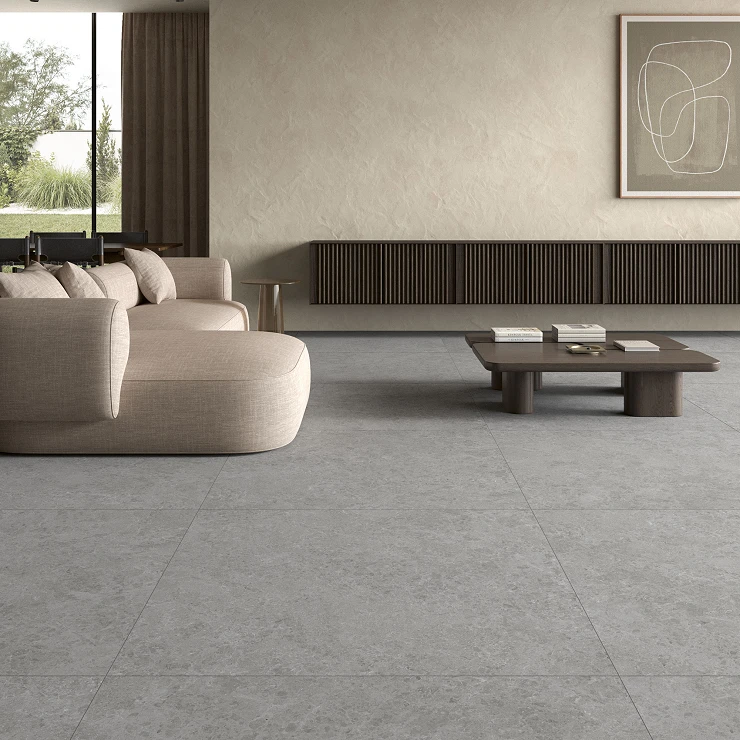 Unicomstarker Klinker Blooming Stone Tåget Grå Mat 120x120 cm