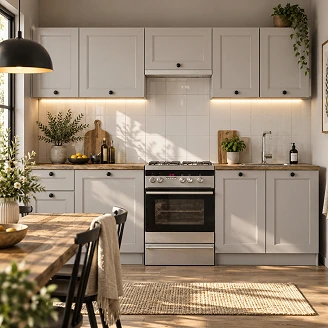 Køkken Rosenlund Kashmir 240 cm med Bordplade