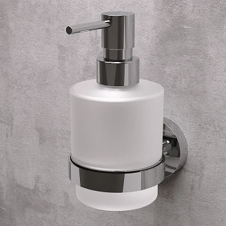 Sæbedispenser Holmstrand Krom Blank