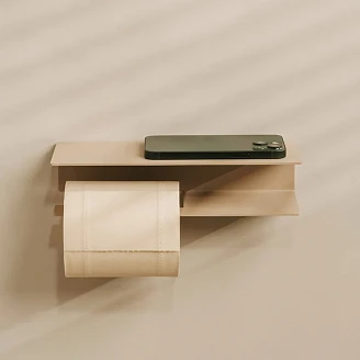 Toiletpapirholder Sommardopp 23 cm Beige