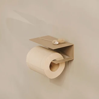 Toiletpapirholder Sommardopp 14 cm Beige
