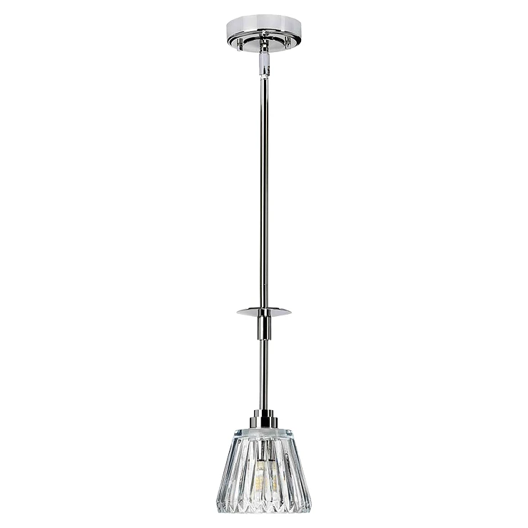 Elstead Hængende Lampe Agatha Poleret Krom