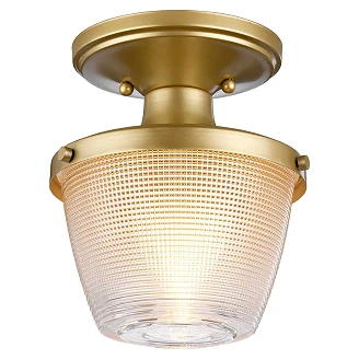 Quoizel Loftlampe Dublin Ny Malet Naturmessing