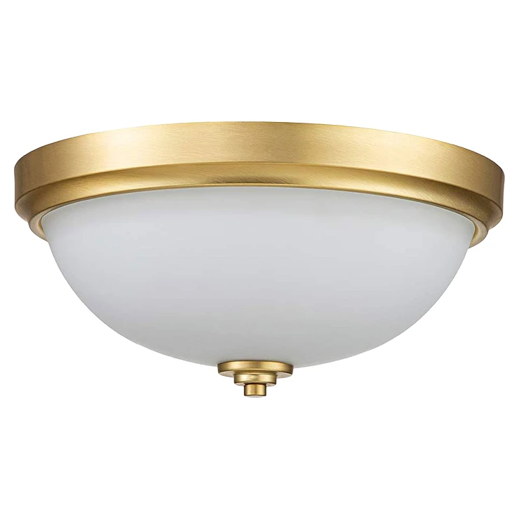Feiss Loftlampe Duo Malibu Beta Børstet Messing