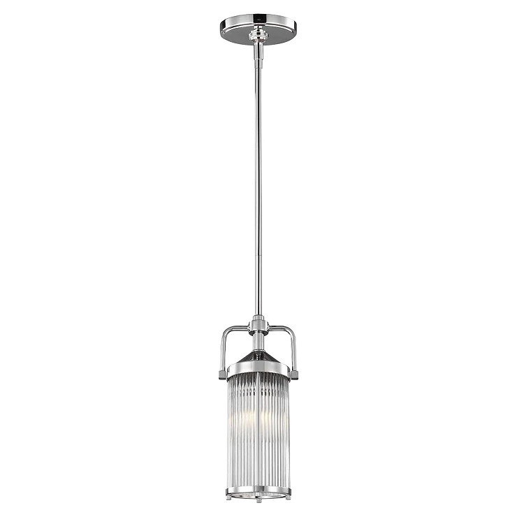 Feiss Hængende Lampe Duo Paulson Krom