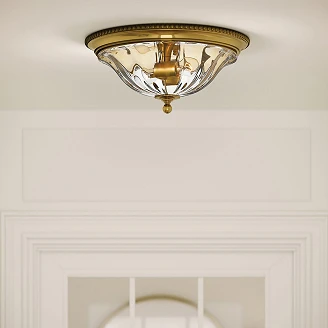 Hinkley Loftlampe Duo Cambridge Beta Poleret Bronze