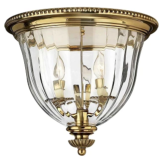 Hinkley Loftlampe Trio Cambridge Beta Poleret Bronze