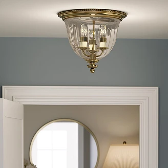 Hinkley Loftlampe Trio Cambridge Beta Poleret Bronze