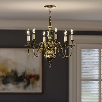Hinkley Hængende Lampe Hexa Cambridge Beta Poleret Bronze