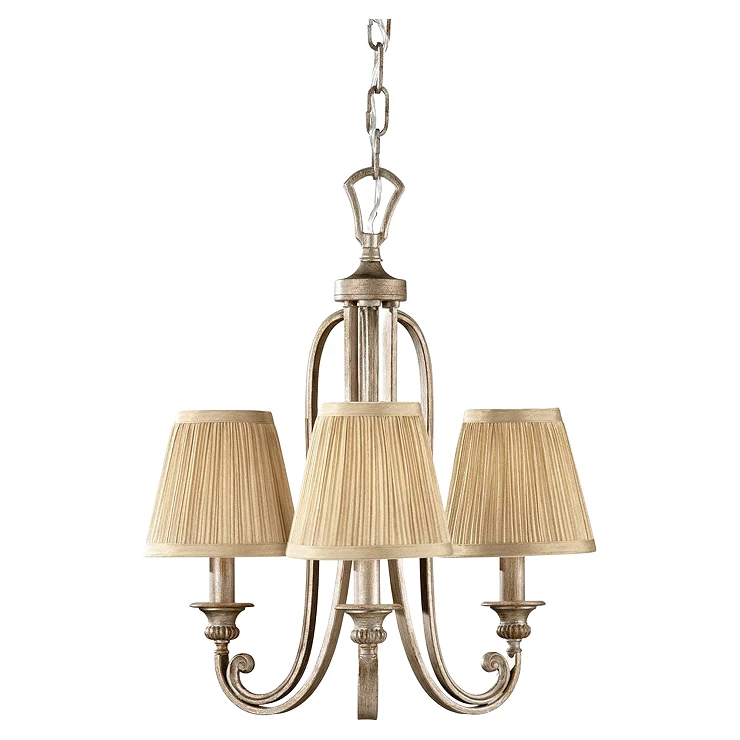 Feiss Hængende Lampe Trio Abbey Sølv Sand