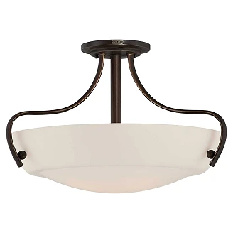 Quoizel Loftlampe Trio Chantilly Alpha Palladisk Bronze