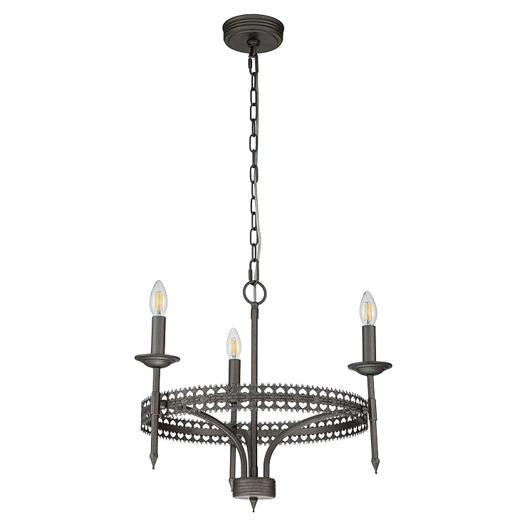 Elstead Hængende Lampe Trio Crown Beta Jernport