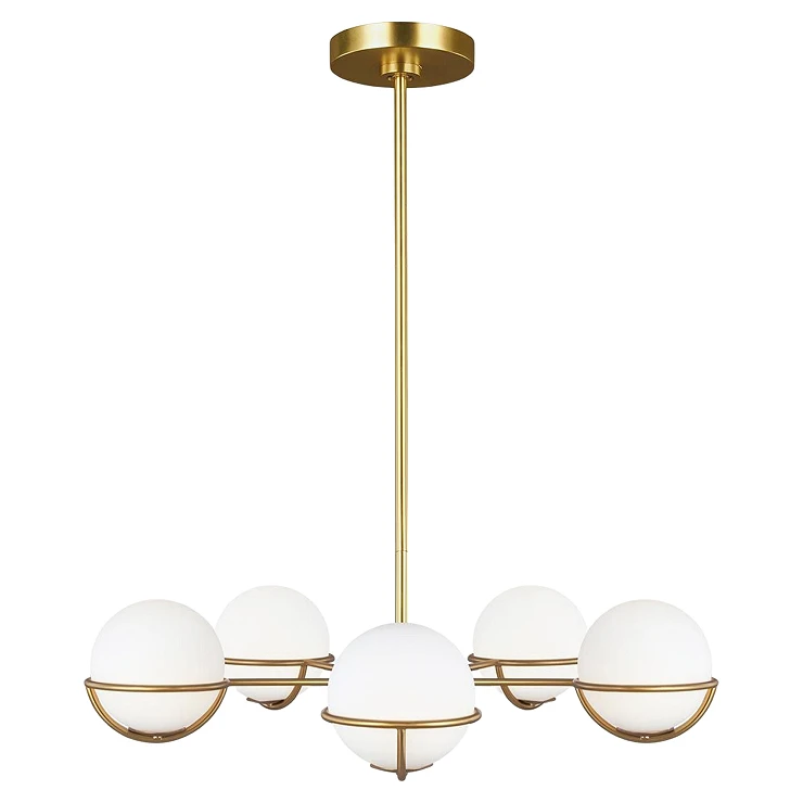 Feiss Hængende Lampe Penta Apollo Feiss Poleret Bronze