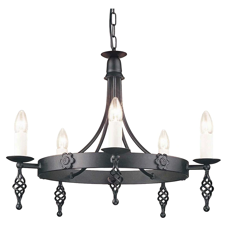 Elstead Hængende Lampe Penta Belfry Sort
